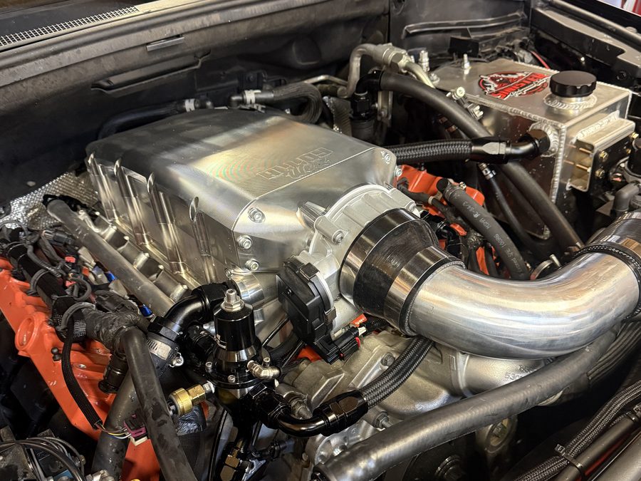 MMX stroker engine in the twin turbo Trackhawk